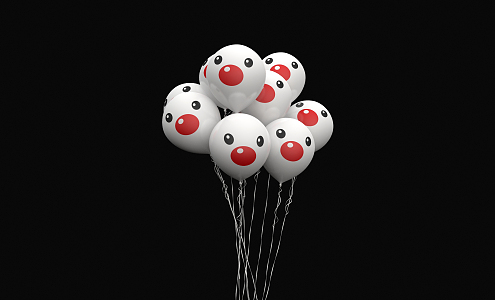 Modern Balloon 3d model