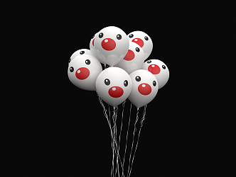 Modern Balloon 3d model