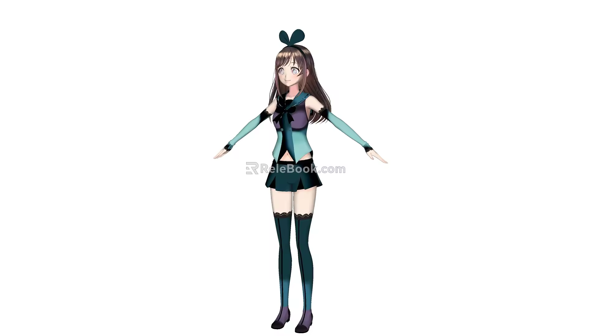 Anime Characters 3d model