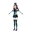 Anime Characters 3d model