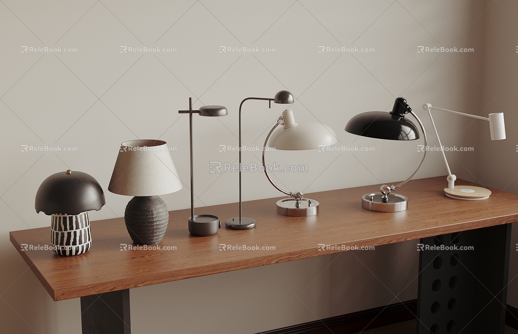 Table lamp 3d model