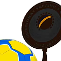 Quality Sports Equipment Featuring Trophy Soccer Ball and Plaque for Athletic Achievements