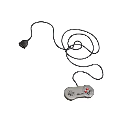 Game handle 3d model Game handle 3d model