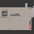 JTI 200 Industrial Processing Machine With Beige Body Control Panel Display Screen And Cylindrical Drum