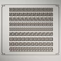 Carved lines waist line 3d model