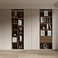 Home bookcase 3d model