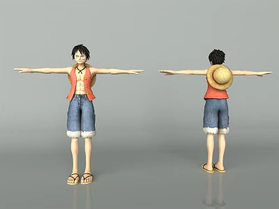 Modern Game Character Game Anime Character 3d model