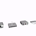 Projection Monitoring Devices Lineup With Modern White Design And Multiple Models