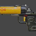 Weapon signal gun 3d model