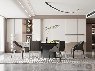 Modern Restaurant 3d model