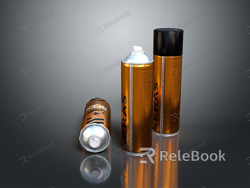 Modern Insecticide Disinfection Spray Disinfectant Metal Bottle Bottle Nozzle model