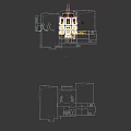 Luxurious Hotel Lobby With Grand Chandelier Marble Floor Staircases And Decorative Paintings