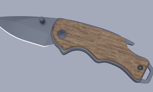 knife saber knife 3d model