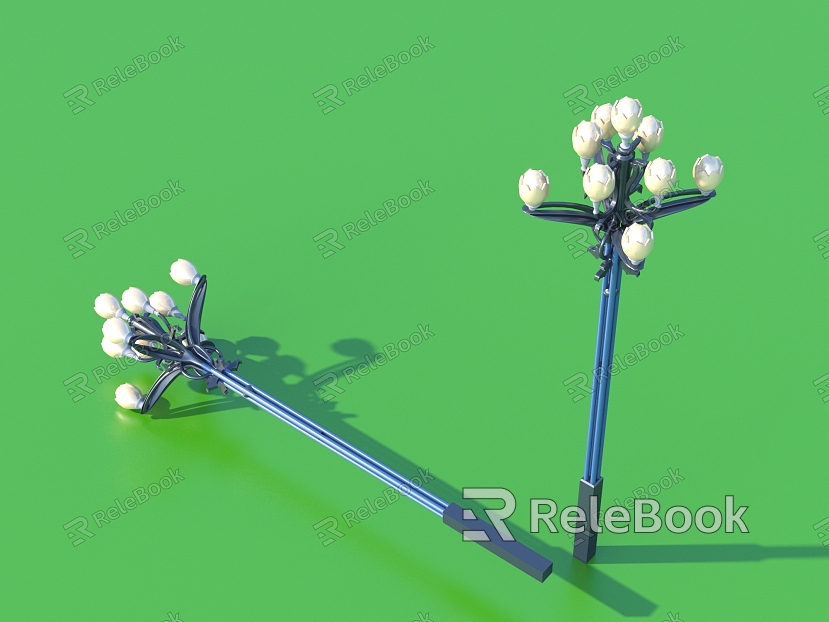 Street lamp outdoor lamp landscape lamp model