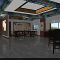 Cultural Art Exhibition Hall Featuring Traditional Chinese Medicine Culture Chinese Medicinal Herbs And Traditional Decorations