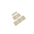Gray And Beige Textured Floor Tiles With Natural Stone Appearance For Indoor Decor