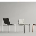 Modern Minimalist Dining Chairs With Various Styles And White Black Brown Colors