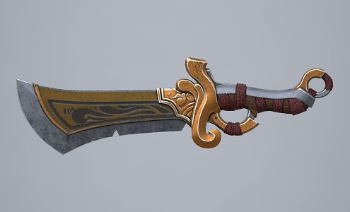 Weapon Knife 3d model