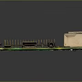 Single Board Computer With Green Circuit Board USB Ports HDMI Port GPIO Pins And Microchip