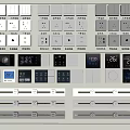 Modern switch socket combination intelligent switch panel switch panel socket 3d model