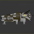 Modern Fighter Science Fiction Fighter Science Fiction Fighter Space Fighter 3d model