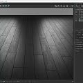 Dark Wooden Flooring Featuring Straight Planks Herringbone Pattern And Light Effects