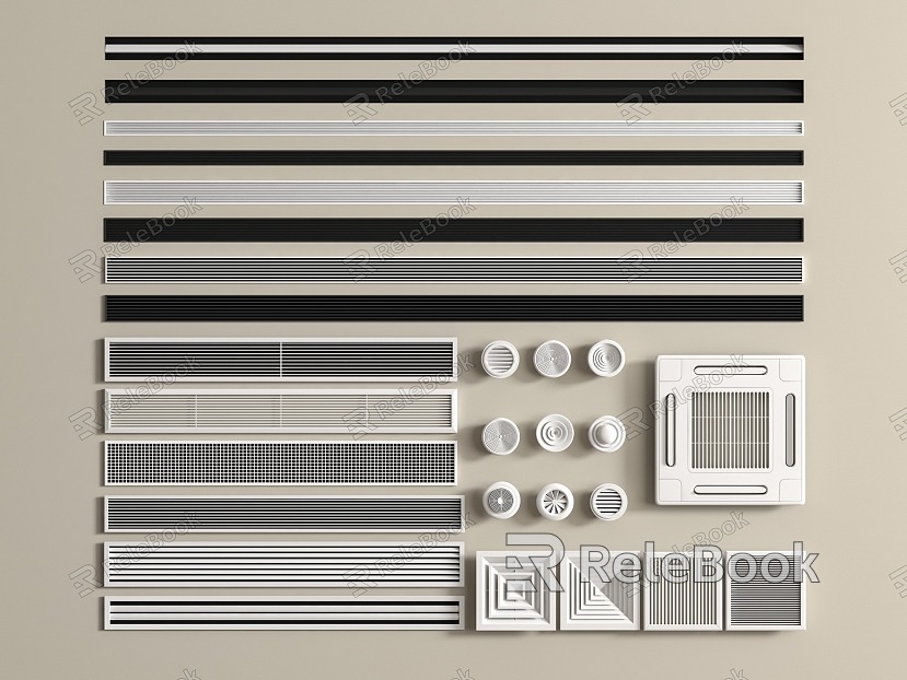 Air conditioning outlet model