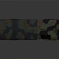Camouflage Army Tank With Detailed Exterior And Military Vehicle Design