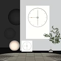 Quiet clock 3d model