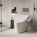 Smart toilet 3d model