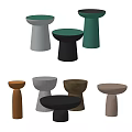 Modern round several round side several corner several lamp several 3d model