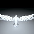 Modern Eagle 3d model