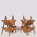 Modern Storage Rack Simple Storage Rack 3d model