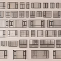 Modern windows Combination glass windows Floor-to-ceiling windows Balcony windows Bay windows Bedroom windows sliding windows casement windows Doors and windows 3d model