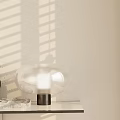 Modern table lamp ornaments combination 3d model