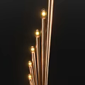 Floor lamp spiral lamp spiral shape metal lamp artistic lamp shape lamp creative shape special-shaped artistic sense decorative lamp living room lamp 3d model