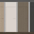 Modern Hinged Doors With Various Colors And Wooden Texture For Interior Design