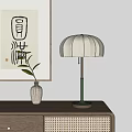 New Chinese Style Table Lamp 3d model