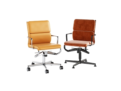 Simple Office Swivel Chair model