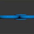 Fingertip Gyro Fighting Gyro Sci-Fi Gyro Sci-Fi Weapon Sci-Fi Component 3d model