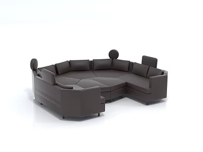 Modern Sofa Combination Sofa Casual Sofa Office Sofa Sofa Leather Sofa Fashion Sofa Sofa Combination 3d model