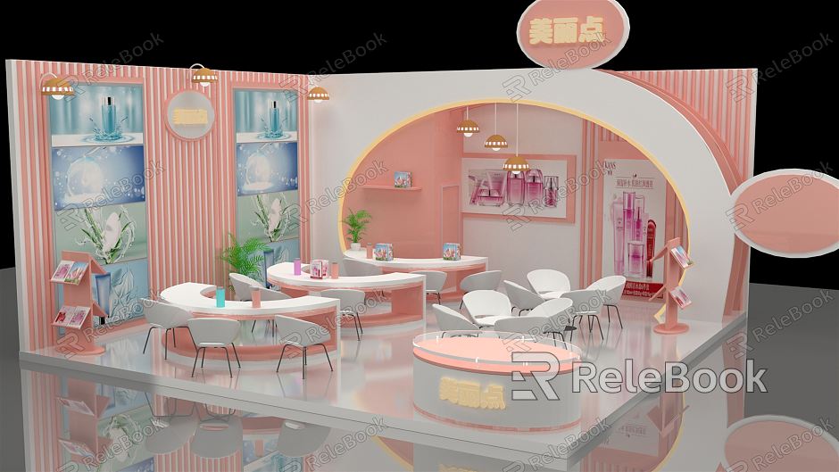 Modern Exhibition Booth model