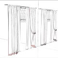 Modern Curtains With Sheer Fabric And Tiebacks For Window Decoration