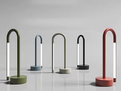 Modern Table Lamp Metal Table Lamp 3d model Modern Table Lamp Metal Table Lamp 3d model