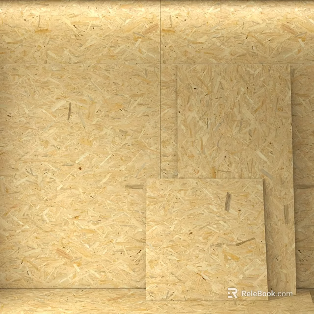 High Quality Wooden Building Components With Oriented Strand Board Panels For Construction 3d model 