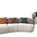 Modern Combination Sofa Combination 3d model