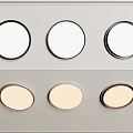 Ceiling lamp combination 3d model
