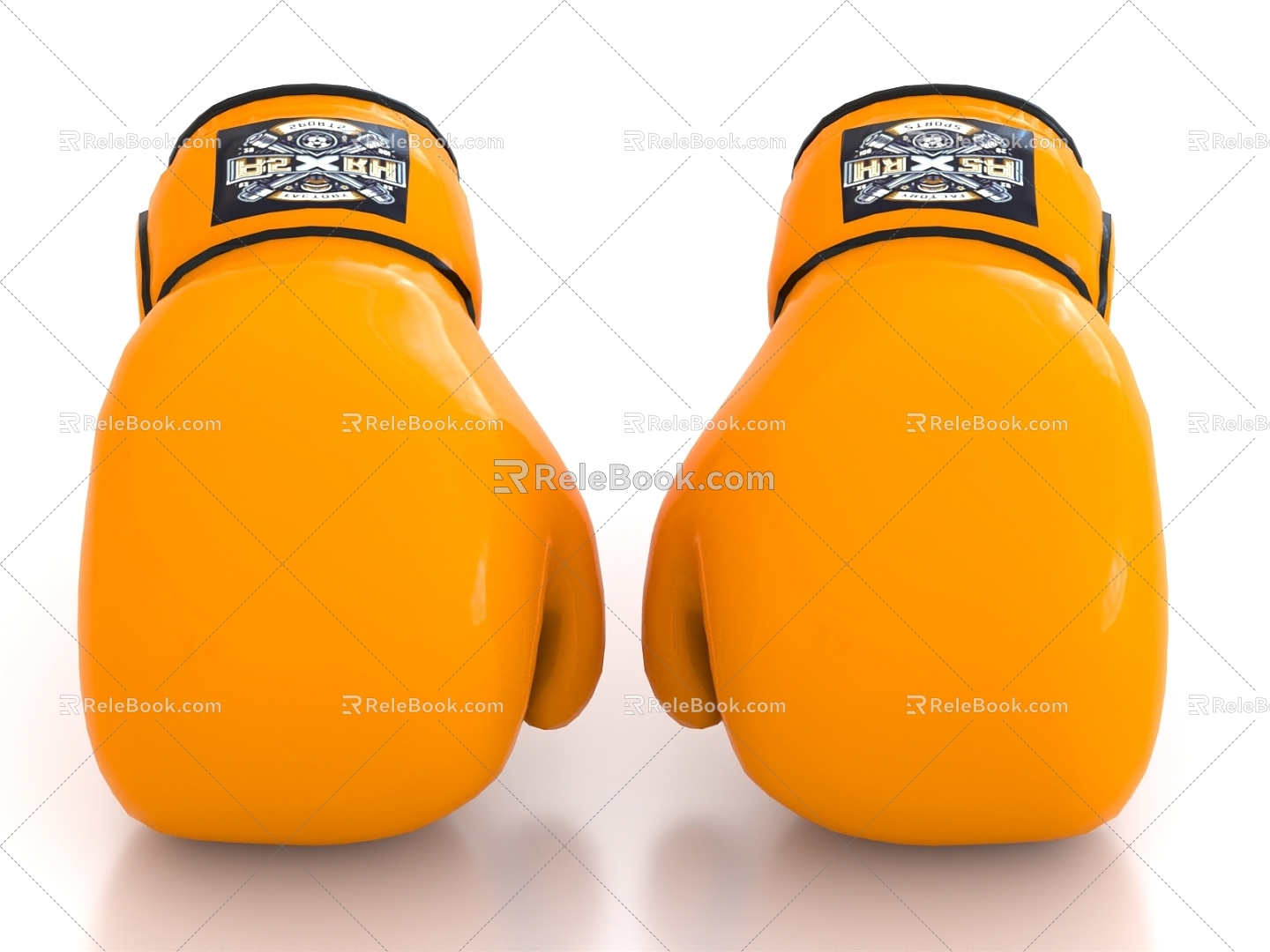 Boxing Gloves 3d model