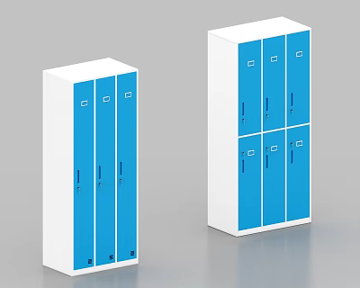 Medical locker Modern locker 3d model