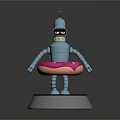 Modern Robot Toy Robot Characters 3d model